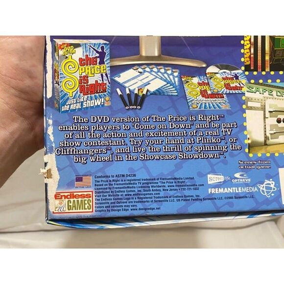 The Price Is Right Game New 2nd Edition TV Game by Endless Games 2005 - Picture 9 of 12